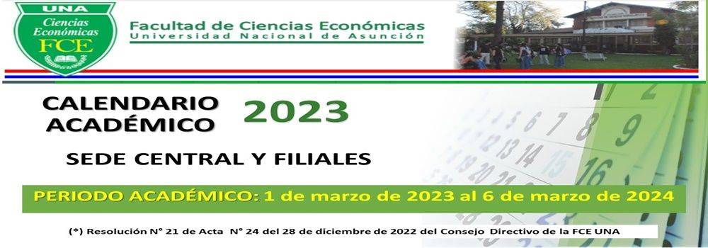 Calendario Académico 2023